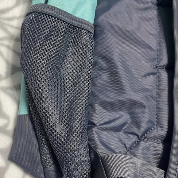 Adidas Mint Green & Gray Backpack Excel III Backpack Laptop Energy Aqua New - Picture 8 of 11